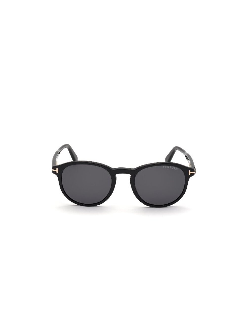 New Tom Ford Men's Sunglasses Black Round Grey Lens Acetate Frame FT0834 DANTE